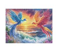 Fénix arcoíris Puzzle 500 Piezas Impossible Creativo Surge Haze Cosmos Rompecabezas 3D Obra De Arte para Toda La Familia Juguete Educativo Decoración 500 PCS