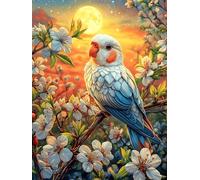 Fénix con Plumas arcoíris Puzzle 300 Piezas Cartón Blanco Premium para Coleccionistas Vida Silvestre y Mascotas Entrenamiento Memoria Juego Compartir Colección Rompecabezas 300 PCS