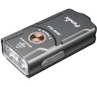 FENIX E03R v2.0 - Linterna de llavero ligera recargable | 500 lúmenes | 90 m | 30 horas máximo | Modo de luz roja | Carga USB-C | IP66