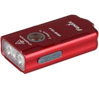 FENIX E03R V2.0 Rose Red Special Edition, linterna de llavero ligera recargable | 500 lúmenes | 90 m | 30 horas máximo | Modo de luz roja | Carga USB-C | IP66