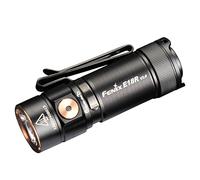 fenix E18R v2.0, mini linterna EDC recargable | 1200 lúmenes | 146 m | 200 horas máximo | Tapa trasera magnética | Clip de cuerpo bidireccional | Modo de luz de luna de 1 lumen | Puerto de carga USB-C