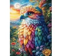 Fénix en el jardín Rompecabezas 1000 Piezas Cartón para Toda La Familia Cuentos de Hadas de Animales y Plantas Tiempo Libre Entretenimiento Sin Pantalla 1000 PCS