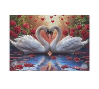 Fénix en Las Nubes Luminosas Puzzle 300 Piezas Cartón Blanco Premium para Coleccionistas Entrenamiento Memoria Juego Compartir Colección Rompecabezas 300 PCS