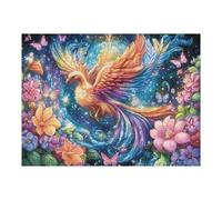 Fénix Estrellado Puzzle 500 Piezas Familiar Creativo Cosmos Nebula Radiance Rompecabezas 3D para Familia Juguete Educativo Construir Maquetas Aliviar Estrés 500 PCS