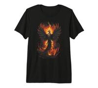 Fénix Fuego Criatura mítica Transformación Camiseta Premium