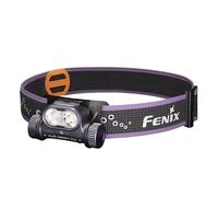 FENIX HM65R-T v2.0 - Linterna frontal recargable ligera para correr y al aire libre | 1600 lúmenes | 170 m | 300 horas máximo | Diadema deportiva ajustable bidireccional | Vigas blancas y blancas