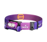 FENIX HM65R-T v2.0 - Linterna frontal recargable ligera para correr y al aire libre | 1600 lúmenes | 170 m | 300 horas máximo | Diadema deportiva ajustable de clic bidireccional | Vigas blancas y