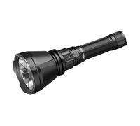 Fenix HT18R V2.0 - Linterna recargable de largo alcance para exteriores | 3700 lúmenes | 1100 m | 95 horas máximo | Turbo instantáneo | Batería de gran capacidad de 6000 mAh | Cubierta de puerto de