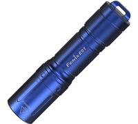Fenix Mini linterna de llavero E01 V2.0 azul, 100 lúmenes, 35 m, 25 horas máximo, funciona con pilas AAA, IP68