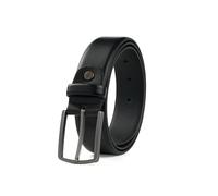 FENIX NEW YORK Cinturones Hombre Cuero Vegano, Ajustable y Sostenible, Perfecto para Traje y Jeans, Hebilla sin Níquel 35 mm, Cinturón, Cinto