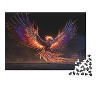 Fénix Nirvana,Rompecabezas para Adultos 1000pcs (75x50cm),Juegos De Desafío De