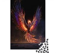 Fénix Nirvana,Rompecabezas para Adultos 38x26cm/1000pcs,Juegos De Desafío De