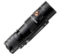 FENIX PD25R - Mini linterna LED multiusos recargable | 800 lúmenes | 250 m | 70 horas máximo | 700 mAh | USB-C | Clip de cuerpo de dos posiciones | IP68