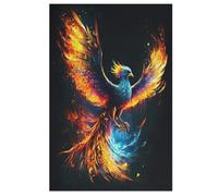 Fénix Rompecabezas para adultos 1000 piezas de madera, juguete de rompecabezas de desafío cerebral para niños, inteligencia (78×53cm)