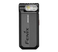 fenix SW05R-rojo, cuerpo negro | LED blancos y rojos | Linterna de inspección y seguridad recargable | 150 lúmenes | 39 m | 49 horas máximo | Luz blanca de 3 niveles | Luz roja de 10 lúmenes | Cabezal