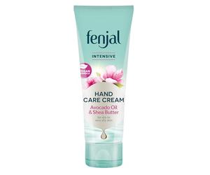 Fenjal Crema intensiva de manos, manos nutridas y suaves, absorción rápida, bergamota y vainilla, 75 ml