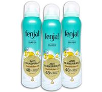 Fenjal - Desodorante en spray Sensitive (3 unidades, 150 ml, 3 unidades)