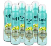 Fenjal - Desodorante en spray Sensitive (6 unidades, 150 ml, 6 unidades)