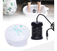 Fenjidrop Máquina de desintoxicación iónica para baño de pies, spa iónico portátil para pies en casa, máquina de desintoxicación iónica para uso doméstico, salón de belleza, recupera la salud y la