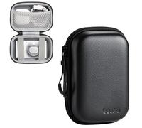 Fenmaru Funda para cámara Sony ZV-1/Ricoh GR/Casio zr1000/1200/Canon G7/SX720/Panasonic ZS110, Negro , Bolsillo para tarjeta de