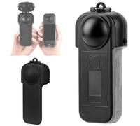 Fenmaru Funda para Insta360 X5, funda con tapa de lente para Insta360 X5 (negro)