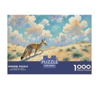 Fennec Fox 1000 Piezas Rompecabezas Animaleses A Partir De 14 Años Desafiante Alta Definición Juego EduGatoivo Colección 38x26cm/1000pcs