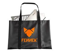 FENNEK 2.0 - Bolsa de transporte para barbacoa desmontable de carbón - Diseño compacto de acero inoxidable - Ideal para acampar, autocaravanas, el jardín y el aire libre