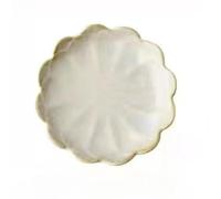 FENNYYAR Household Ceramics - Plato de Buda, 11,3 cm, plato de frutas para santuario budista