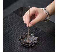 FENNYYAR Zen Spirit - Quemador de incienso, 8,2 cm / 3.2in, soporte de incienso de loto