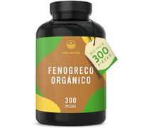 Fenogreco Bio y Orgánico - Dosis Alta 2600mg - Big Pack 300 Cápsulas de Semillas de Fenugreek - Fenogreco activado - Materia prima de Egipto - vegano - TRUE NATURE