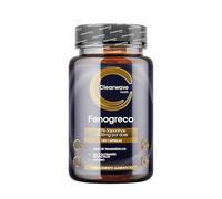 Fenogreco Capsulas | x180-3200 mg - 50% Saponinas | Polvo de Fenugreek de Alta Potencia | Cápsulas Fáciles de Tragar