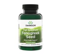 Fenogreco, Fenugreek Swanson, 610 mg (90 cápsulas)