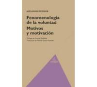 Fenomenologia De La Voluntad