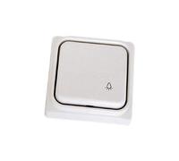 Fenoplastica serie ibiza muro - Pulsador unipolar luz.serie ibiza-mar-muro blanco