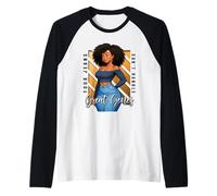 Fenotipo Belleza ADN Afrocéntrico Resiliencia Genética Camiseta Manga Raglan