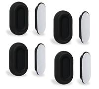 FENQURO 4 Pcs Soporte Mando Pareda Distancia, Soportes para Control Remoto, Soporte de Control Remoto Magnétic, Multifuncional, para Hogar, Escuela, Oficina, Mandos, Enchufe de Carga