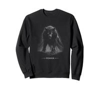 Fenrir Chainbound nórdico Vikingo el Lobo Ragnarok Sudadera