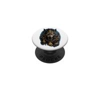 Fenrir Lobo Runas Vikingos Mitología Nórdica PopSockets PopGrip Adhesivo