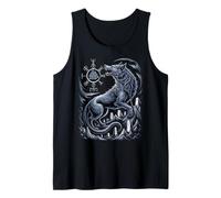 Fenrir Viking Wolf - Mitología nórdica Valknut Vegvisir Camiseta sin Mangas