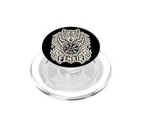Fenrir Wolf Vegvisir Mitología nórdica nórdica PopSockets PopGrip para MagSafe
