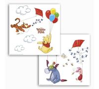 Fenstersticker - Window Sticker Winnie the Pooh - Größe 31 x 31 cm - Komar, Kinderzimmer, Wandaufkleber, Wanddekoration, Wandsticker