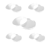 Fenteer 10 Piezas Base Acrílica Soporte Redondo Figuras Miniatura Disco Circular Portátil Ligero Coleccionables Adecuada para Salas de Exposición Hogar Oficin, 3CM
