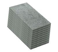 Fenteer 10 Piezas de baldosas de Cemento para Suelo, Modelo arquitectónico, paisajismo, casa, ladrillo, Materiales de Bricolaje, 6x12cm