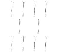 Fenteer 10 portalámparas LED de 4 pines, adaptador de conector de cable cerámico para iluminación.