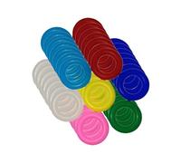 Fenteer 100 Uds. Anillos de Color para Aves, Identificación Y Marcadores, 12mm