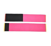 Fenteer 2 Bandas de Entrenamiento de Gimnasia Sticky Toes, de Volteretas para Salto Mortal hacia atrás, Rosa Roja