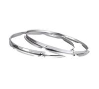 Fenteer 2 Piezas Lug Drum Drum Hoop Juego de reemplazo de Tambor de Tambor para Mejorar el Sonido, 14 Pulgadas 8