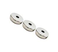 Fenteer 3 botones de para trompeta, tapas de válvulas inferiores, tapas de pistón de trompeta, actualización, mantenimiento, reemplazo, piezas de