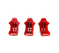 Fenteer 3 Piezas de Asiento de Coche de Garaje, Modelo a Escala 1:64, Accesorios para Escena de Taller de Coches Clásicos