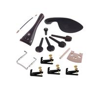 Fenteer 4/4 Accesorios de Violín Kit de Reemplazo Profesional Resistente Sintonizador Fino